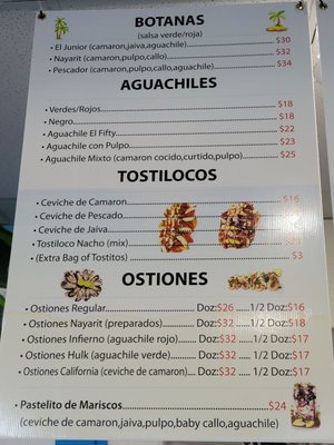 Menu photo 5 Mariscos El Nacho Merced, CA Menu photo 5 Mariscos El Nacho Merced, CA