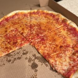 Pizza Wagon Of Brooklyn - Large Cheese Pizza - almost forgot to take a pic I was so hungry