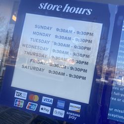 Marshall's - 2025 store hours