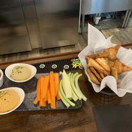 Hummus board Hummus board