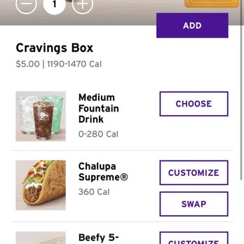 Taco Bell / KFC - Proof the box comes with these three items. - Fast Food Near Me - Saline, Michigan Taco Bell / KFC - Proof the box comes with these three items. - Fast Food Near Me - Saline, Michigan