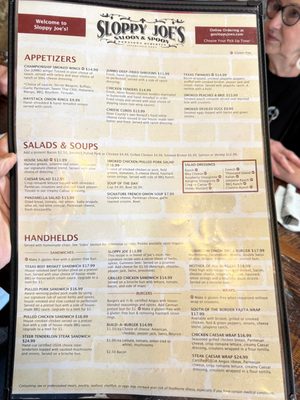 Menu photo 4 Sloppy Joe's Hubertus, WI