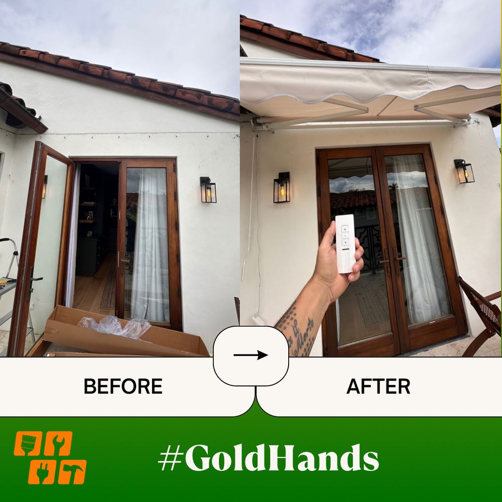 Slide of Handyman Gold Hands