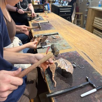 Drunken Smithy - Texturizing - Axe Throwing Near Me - Lebanon, Pennsylvania