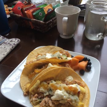 Faye's Cafe - Tacos. The "twist" is the unlimited variations you can choose for the taco fillings. - Cafes Near Me - Livingston, Montana Faye's Cafe - Tacos. The "twist" is the unlimited variations you can choose for the taco fillings. - Cafes Near Me - Livingston, Montana