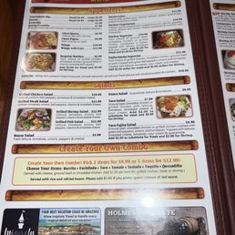 Appetizer & salad menu Appetizer & salad menu