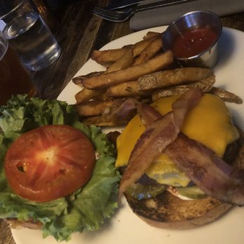 The Hub - Burger with fries - Bars Near Me - Louisville, Kentucky The Hub - Burger with fries - Bars Near Me - Louisville, Kentucky