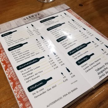 Tabanco Plateros - So many sherries to choose from - Tapas Bars Near Me - Jerez de la Frontera, California
