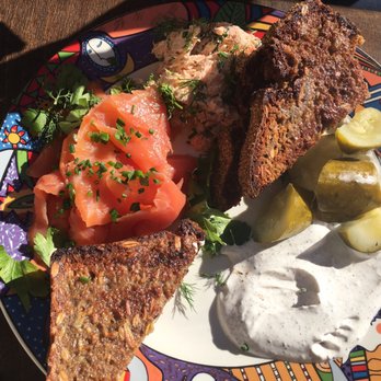 Lodge Bread - Cured Fish Plate (sliced lox & trout salad) - Bakeries Near Me - Los Angeles, California Lodge Bread - Cured Fish Plate (sliced lox & trout salad) - Bakeries Near Me - Los Angeles, California