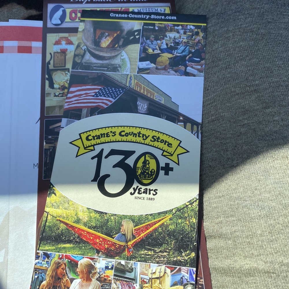 Crane's Country Store - Crane's General Store: brochure - Gas Stations Near Me - Williamsburg, Missouri