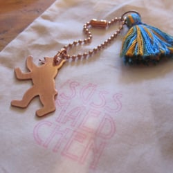 Koffermarkt - Soooooo awesome: my handmade copper Berlin Bear keychain :o))