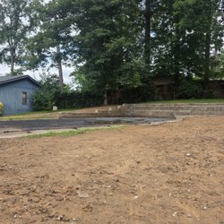 New retaining wall