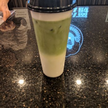 Duke Bakery - Green tea latte: tasted too much like milk - Bakeries Near Me - Rowland Heights, California