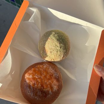 Old Ferry Donut - Matcha and Creme Brulee Donut - Donuts Near Me - San Gabriel, California Old Ferry Donut - Matcha and Creme Brulee Donut - Donuts Near Me - San Gabriel, California