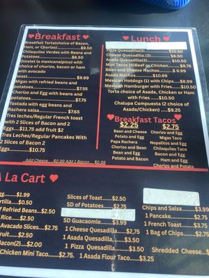 Menu photo 3 Besitos Cafe San Antonio, TX