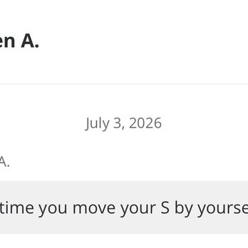 Take it Easy Moving - Retaliatory message on yelp post review tied to someone in that company. - Movers Near Me - Irvine, California Take it Easy Moving - Retaliatory message on yelp post review tied to someone in that company. - Movers Near Me - Irvine, California
