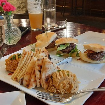 Garvan's Gastropub - Spicy and sweet hummus with fresh pita!..beef sliders with gorgonzola! - Gastropubs Near Me - New Paltz, New York Garvan's Gastropub - Spicy and sweet hummus with fresh pita!..beef sliders with gorgonzola! - Gastropubs Near Me - New Paltz, New York