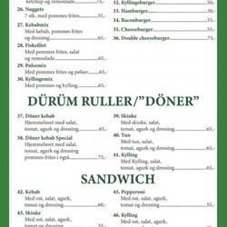 Milano Pizzaria - Menu side 2
