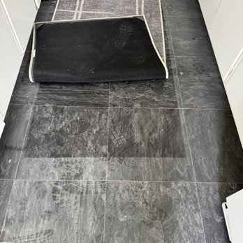 Encore Concrete Coatings - Dust on the kitchen floor. - Flooring Near Me - East Dundee, Illinois