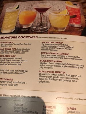 Menu photo 3 Outback Steakhouse Ormond Beach, FL Menu photo 3 Outback Steakhouse Ormond Beach, FL