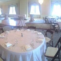 Colonial Country Club - Setting up for a reception
