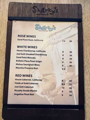 Menu photo 2 Sharky's Waterfront Grill Kingwood, TX Menu photo 2 Sharky's Waterfront Grill Kingwood, TX