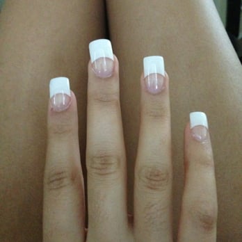S & T Nail Salon - She always messes up the middle finger &sometimes the index finger..sees the mistake and doesn't fix it even if asked!! - Nail Salons Near Me - Fallbrook, California