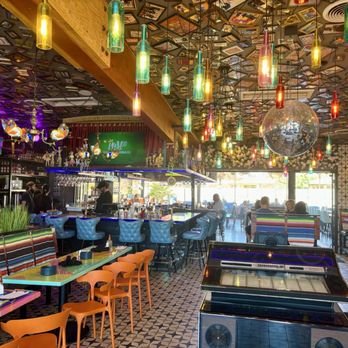 Funky Frida's - Looking out to patio - Mexican Near Me - Phoenix, Arizona