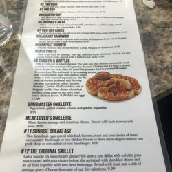 Nikos family diner  - Menu
