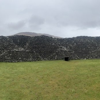 Staigue Stone Fort - Panorama view inside the ring fort - Landmarks & Historical Buildings Near Me - Castlecove, Kentucky Staigue Stone Fort - Panorama view inside the ring fort - Landmarks & Historical Buildings Near Me - Castlecove, Kentucky