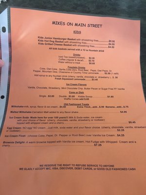 Menu photo 3 Mikes On Main Street Hendersonville, NC Menu photo 3 Mikes On Main Street Hendersonville, NC