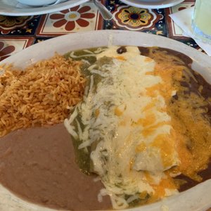 Photo of Tupy's Mexican Food Supreme - Frisco, TX, United States. Mexican flag enchiladas