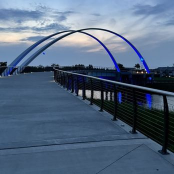 Noisette Pedestrian Bridge - Landmarks & Historical Buildings Near Me Noisette Pedestrian Bridge - Landmarks & Historical Buildings Near Me