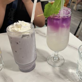 Taste & Glory - ube latte - Breakfast & Brunch Near Me - San Mateo, California