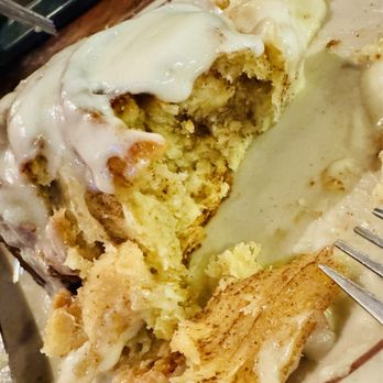 Denver Biscuit Co. - Colfax - The Giant Biscuit Cinnamon Roll - Sandwiches Near Me - Denver, Colorado