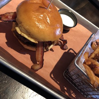 Babylon Burger Bar - bacon on bacon burger - Burgers Near Me - Babylon, New York Babylon Burger Bar - bacon on bacon burger - Burgers Near Me - Babylon, New York
