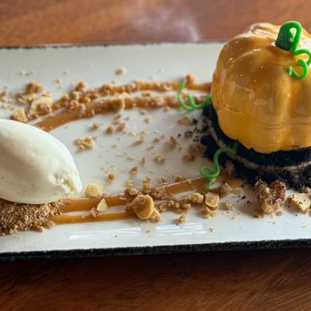 Salute Restaurant & Bar - Pumpkin Cheesecake - special fall dessert from our pastry chef Kaitlin Ullman - Italian Near Me - Bend, Oregon