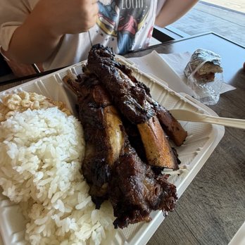 Matiki Island Barbecue - 1. Beef Rib Plate (Sam's Plate) - Hawaiian Near Me - Fullerton, California Matiki Island Barbecue - 1. Beef Rib Plate (Sam's Plate) - Hawaiian Near Me - Fullerton, California