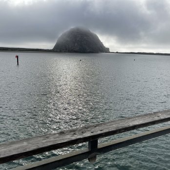 Anderson Inn - The Rock right outside our room! - Hotels Near Me - Morro Bay, California