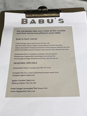 Babu's by null