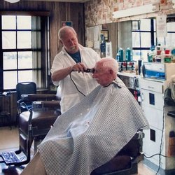 After 30 years at Ridgewood Barbershop, Bob
Has relocated to
Ray and Tony's Barbershop.