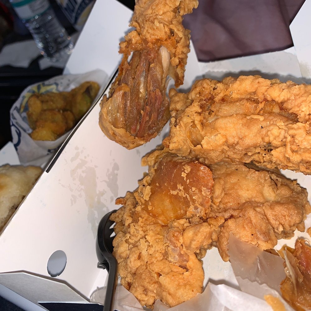 Church's Chicken - Bitten 3 Piece Dark Combo - Fast Food Near Me - Decatur, Georgia