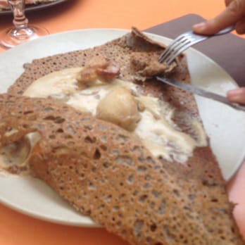 L'Ardoise - Noix de st Jacques champignons - Creperies Near Me - Quimper, 29