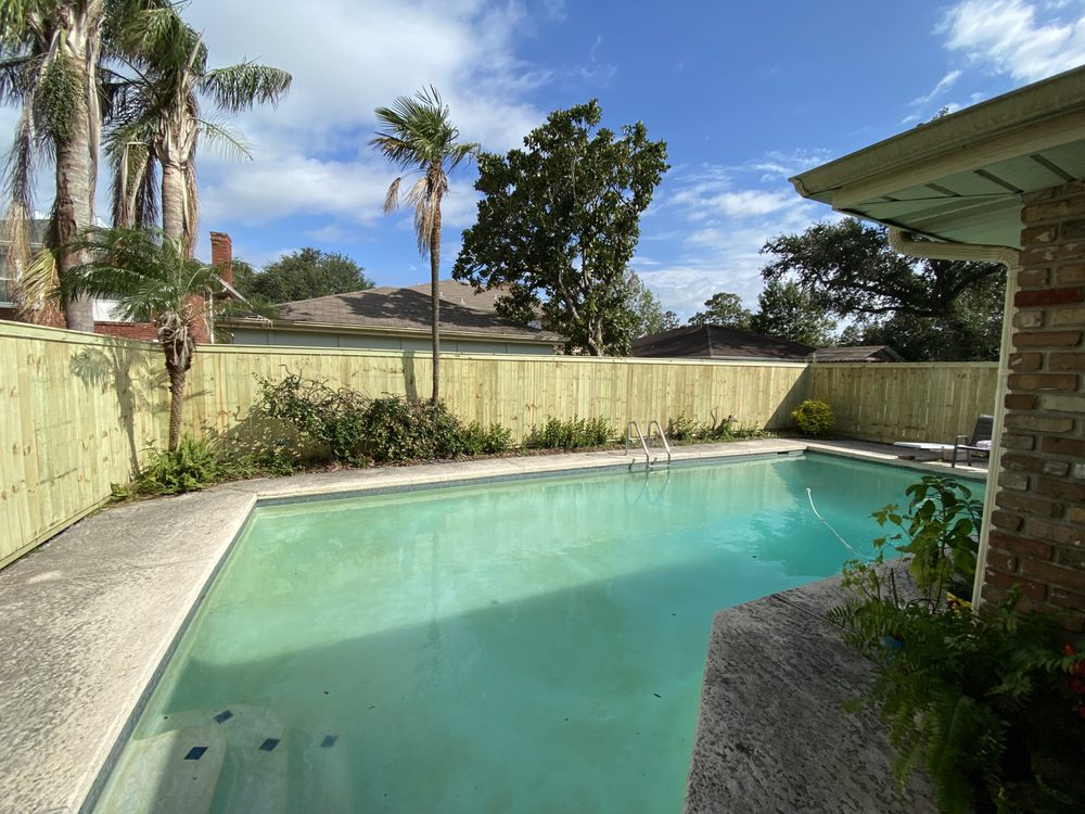 Slide of Fence Line Construction