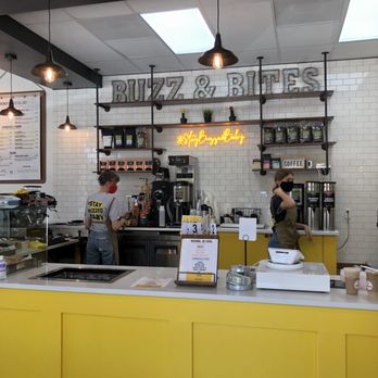 Buzz & Bites - The front layout is super cute - Coffee & Tea Near Me - Houston, Texas Buzz & Bites - The front layout is super cute - Coffee & Tea Near Me - Houston, Texas