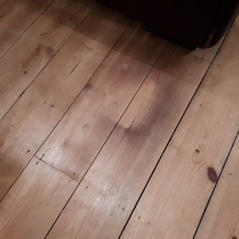 The Leather Technicians - Mark on Floor after sofa moved - Auto Upholstery Near Me - Peterborough, PTE