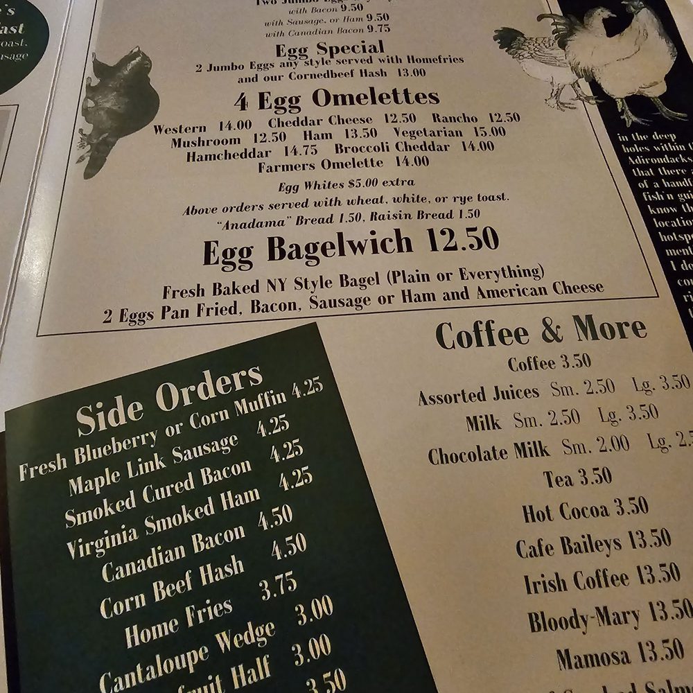 Flapjack Pete's - Menu - Breakfast & Brunch Near Me - Lake George, New York