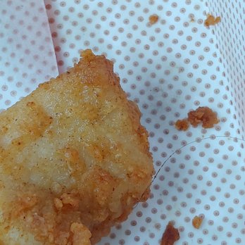 Chick-fil-A - I go to dip my last nugget in and there is a hair imbedded with crust on my last nugget! - Fast Food Near Me - Rome, Georgia