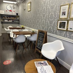 tables and chairs