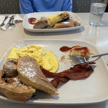Dream Cafe - Cinnamon roll French toast (taken after I'd already finished the potatoes oops ) - Breakfast & Brunch Near Me - Grand Junction, Colorado Dream Cafe - Cinnamon roll French toast (taken after I'd already finished the potatoes oops ) - Breakfast & Brunch Near Me - Grand Junction, Colorado